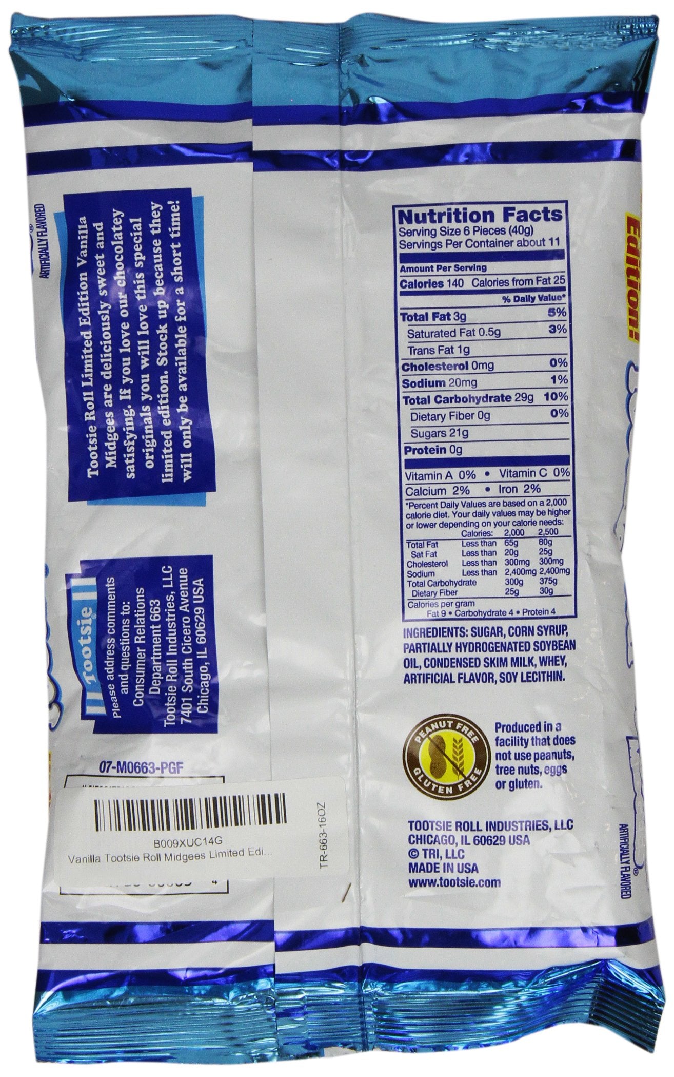 Tootsie Roll primer plano de textura masticable, destaca aspecto cremoso