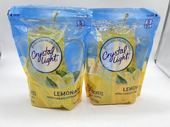 Toozoon Crystal Light limonada paquete frontal, visual claro y conveniente