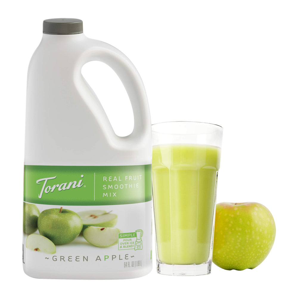 Torani etiqueta en detalle con ingredientes y facilidad de uso
