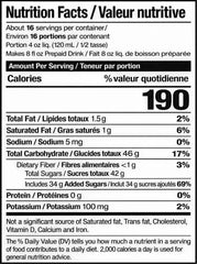 Torani etiqueta detallada que destaca ingredientes y marca reconocida