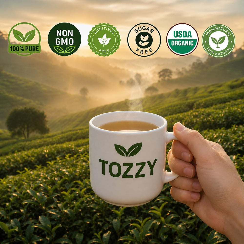 TOZZY bolsita piramidal abierta con raíz de diente de león para mejor extracción