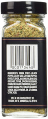 Trader Joe's especias espolvoreadas sobre carne aportando sabor inmediato