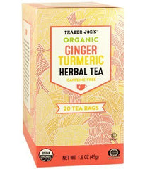 Trader Joe's frontal del embalaje mostrando cajas dobles y conveniencia