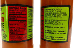 Trader Joe's salsa habanero rociada sobre tacos, realza sabores y picante