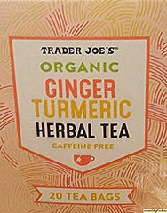 Trader Joe's infusión en taza en uso aportando calor y confort