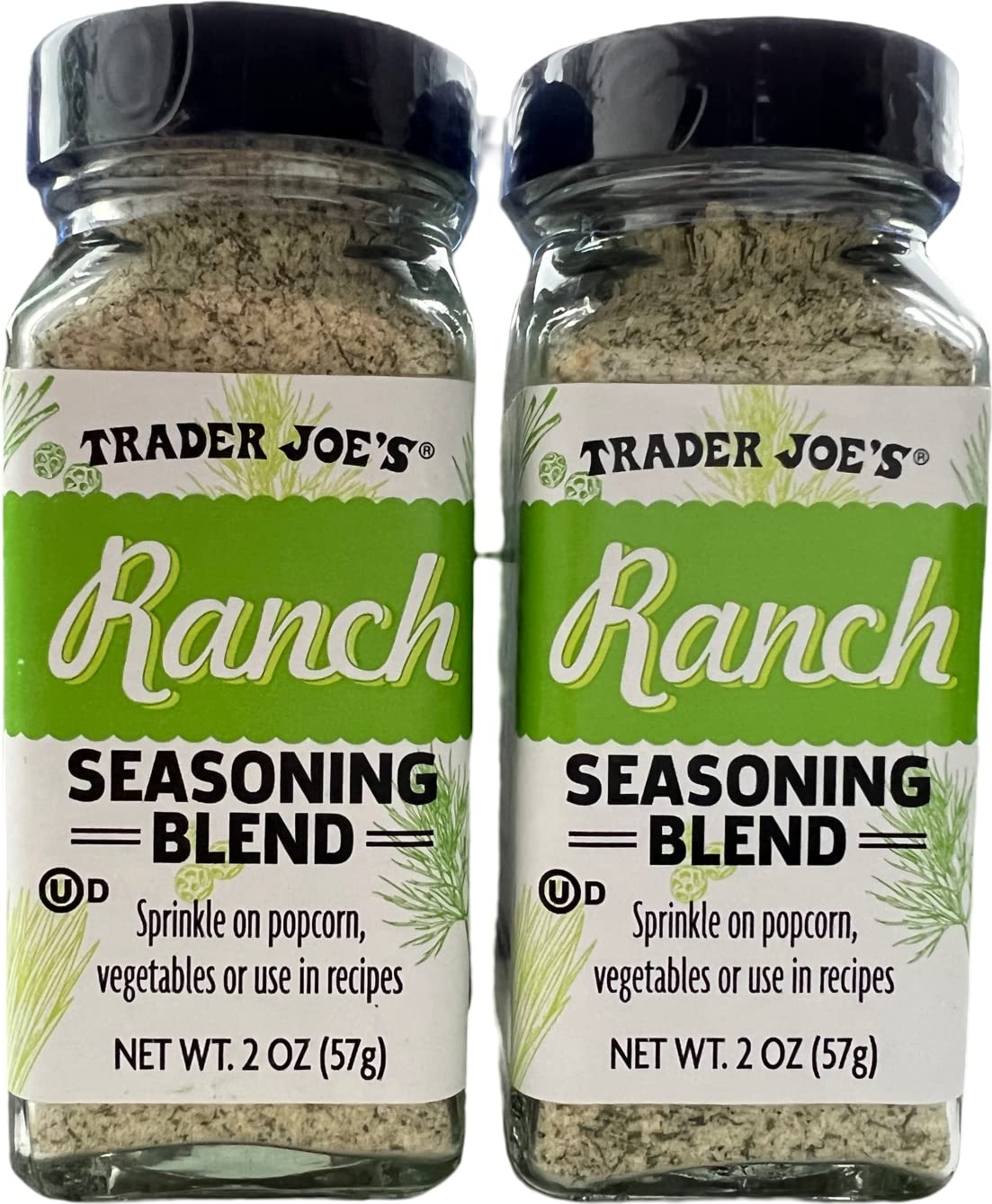 Trader Joe's frontal del envase mostrando etiqueta clara y conveniencia