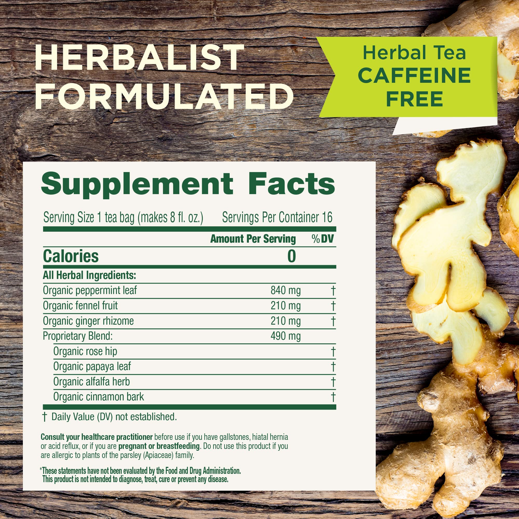 Traditional Medicinals comparación de tamaño de caja para uso prolongado en hogar