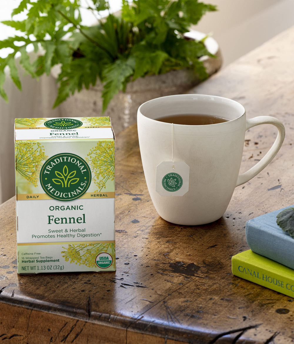 Traditional Medicinals comparación de tamaño con manos, escala real