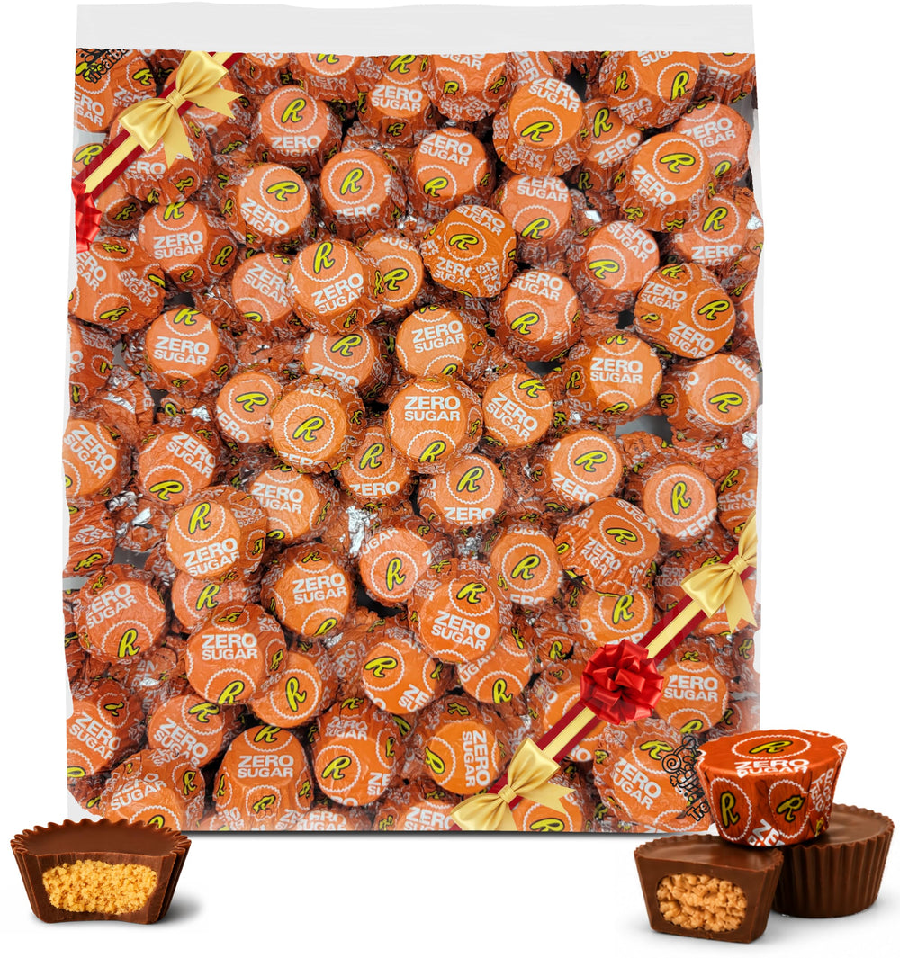 TREATBASKET Resse's vista frontal del paquete, ideal para eventos