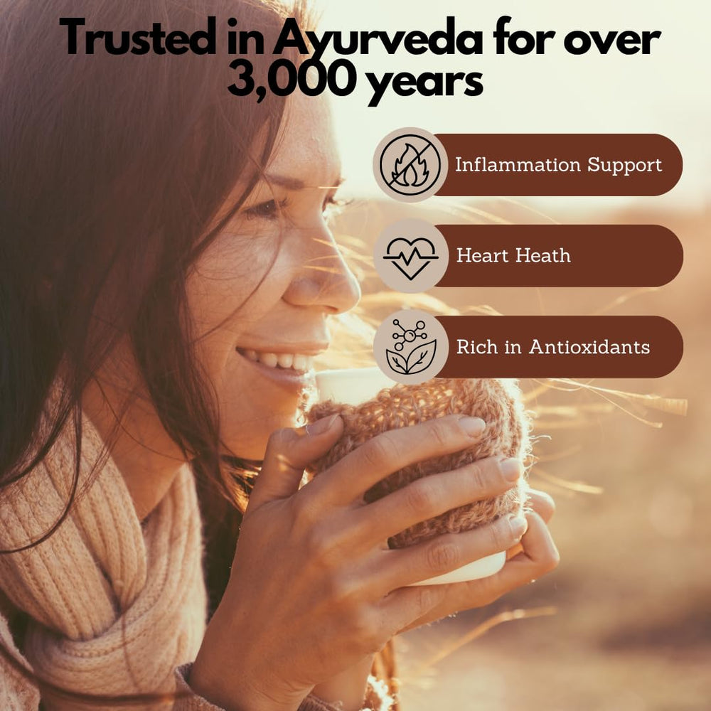 Tribal Trail rama de canela infusionando una taza para sabor natural
