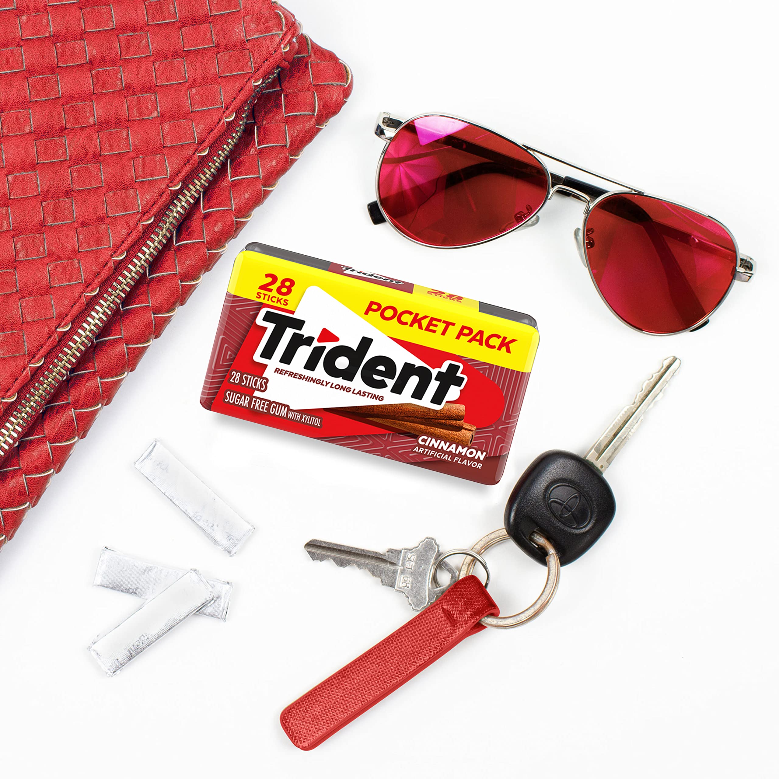 Trident packs sobre escritorio, ideal para oficina