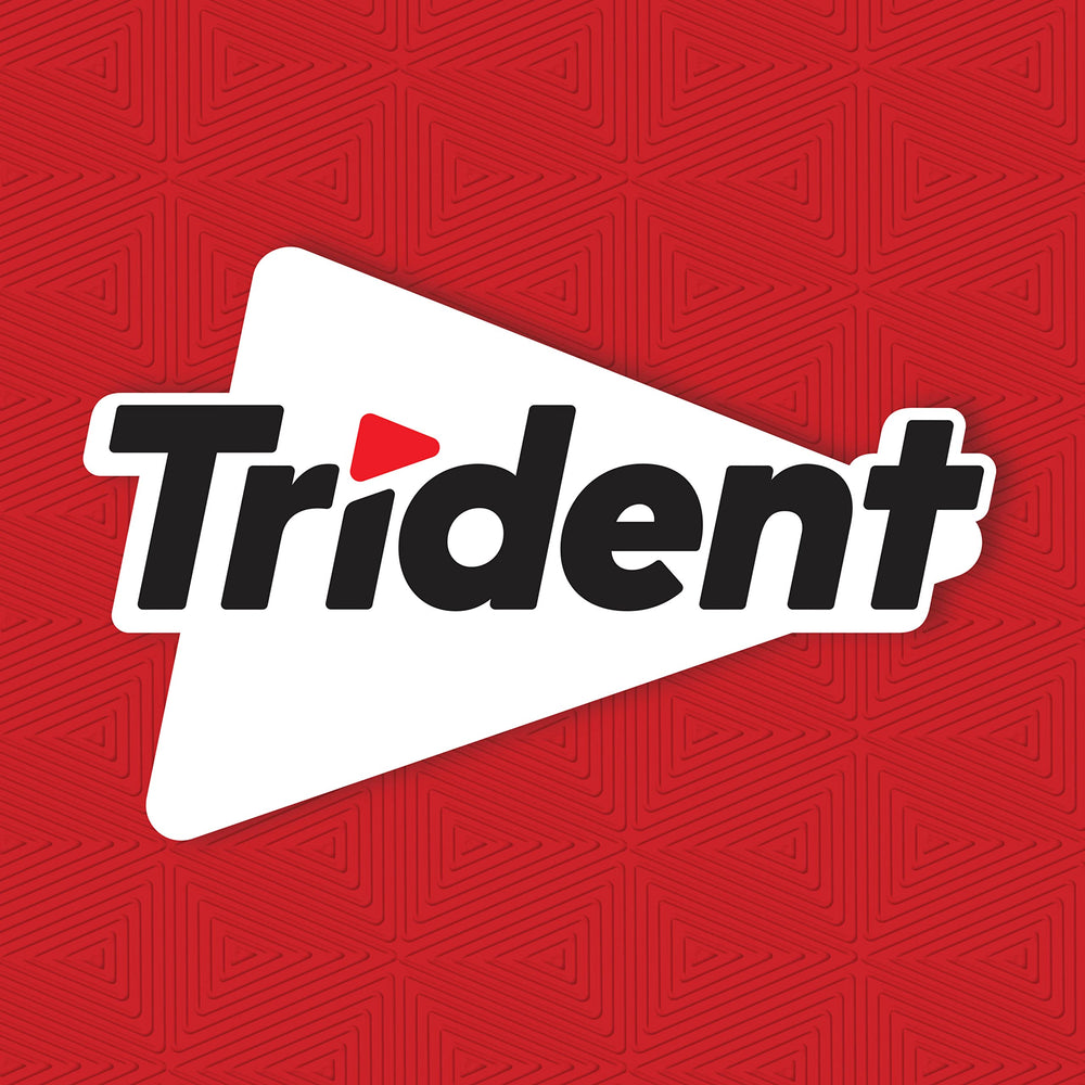 Trident etiqueta nutricional mostrando ingredientes claros
