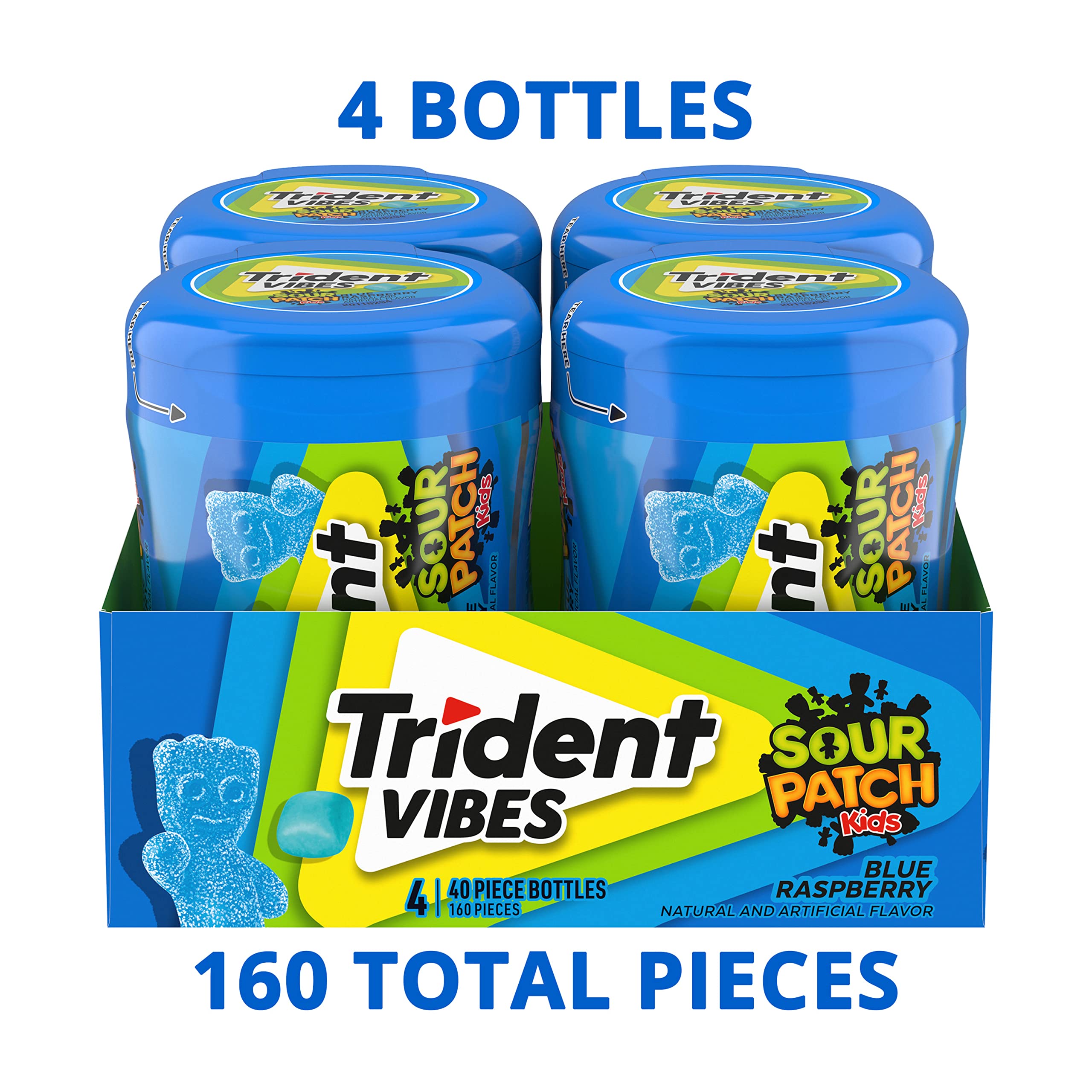 Trident Vibes primer plano de una cápsula resaltando la cobertura crujiente