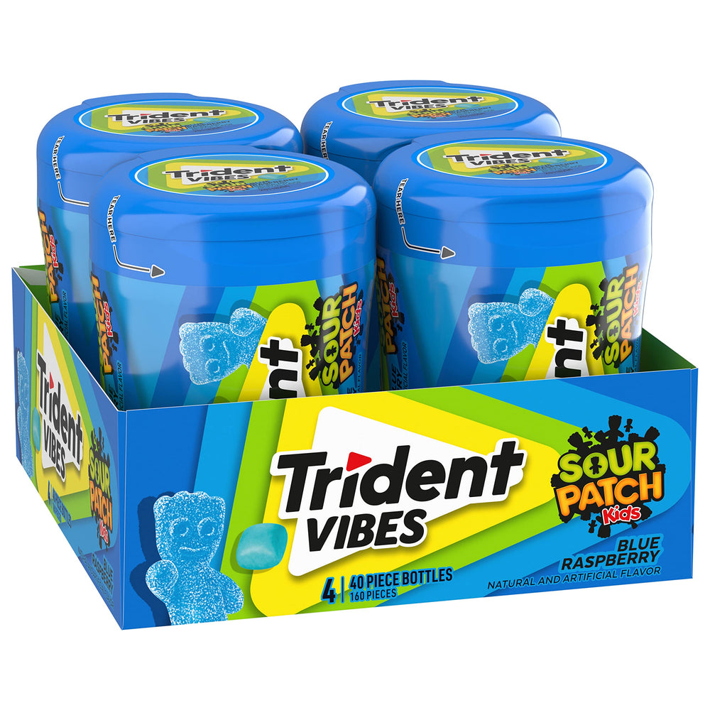 Trident Vibes pack en caja para exhibición en tienda y reposición fácil