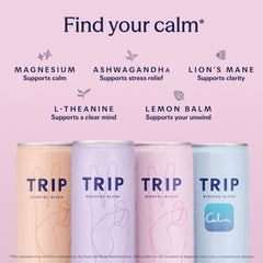TRIP espuma ligera en vaso demostrando textura burbujeante y placer al beber