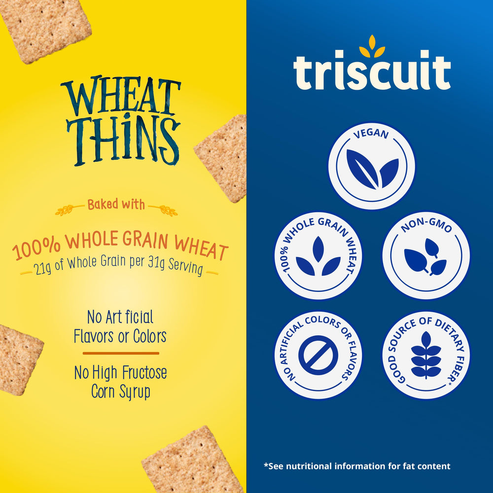 Triscuit con hummus servido, Triscuit ideal para dips y aperitivos