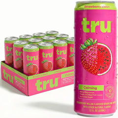 Tru lata frontal mostrando diseño y beneficio relajante