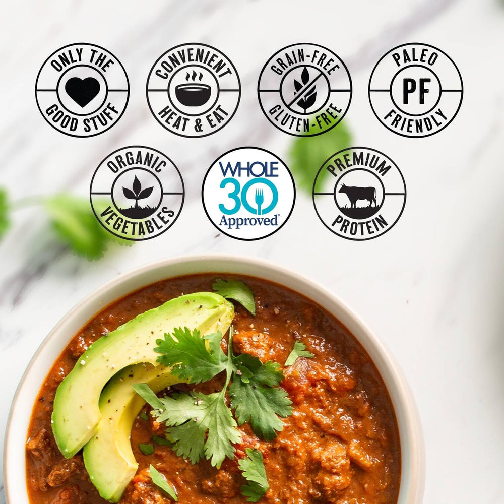 True Primal etiqueta con ingredientes orgánicos y certificaciones, confianza