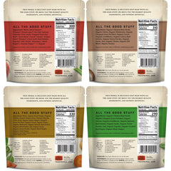 True Primal textura caldosa de la sopa de res, aspecto rico y reconfortante