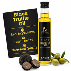 TruffleHunter botella frontal mostrando diseño premium y aroma intenso