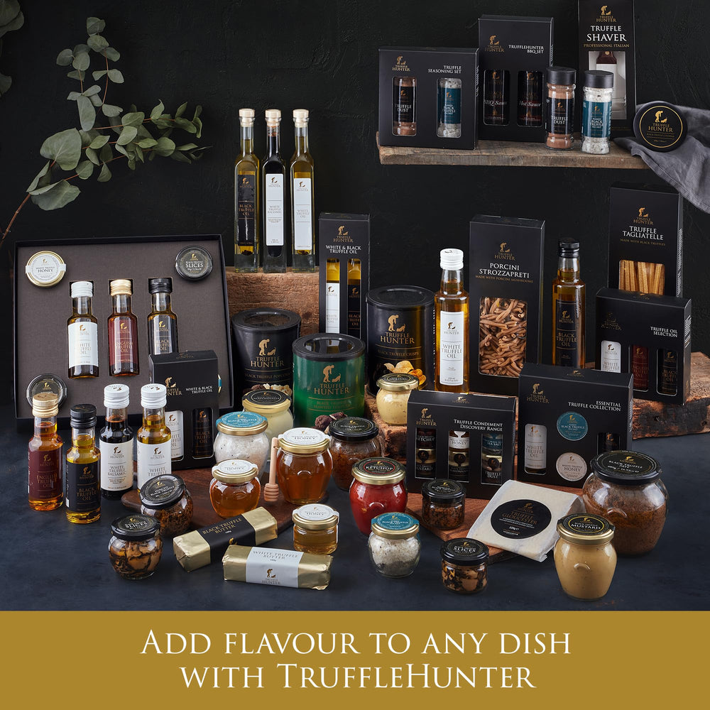 TruffleHunter etiqueta con ingredientes y certificaciones claras
