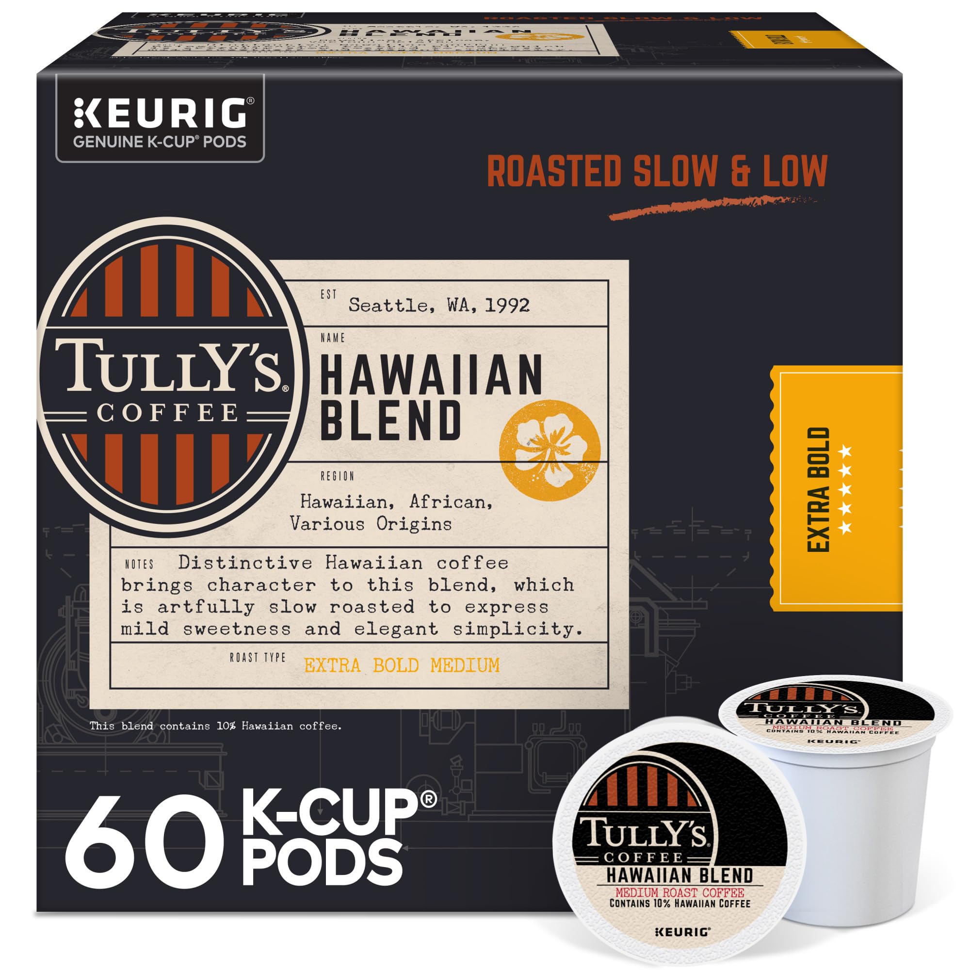 Tully's frontal del empaque mostrando presentación y beneficio conveniencia
