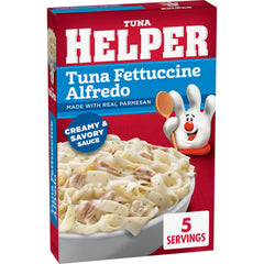 Tuna Helper textura cremosa de la salsa con queso real