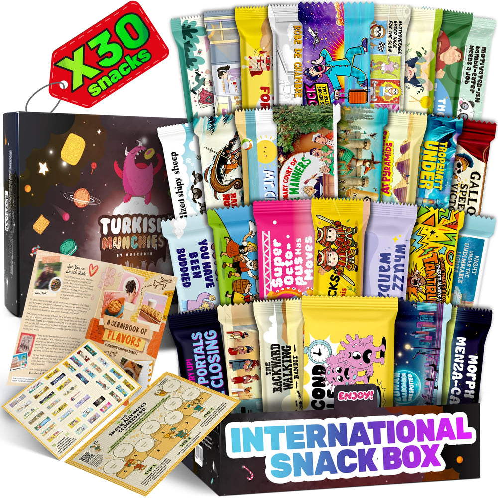 Turkish Munchies by Muekzoin vista frontal de la cesta con impacto visual
