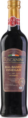 Tuscanini botella frontal mostrando etiqueta y vidrio premium