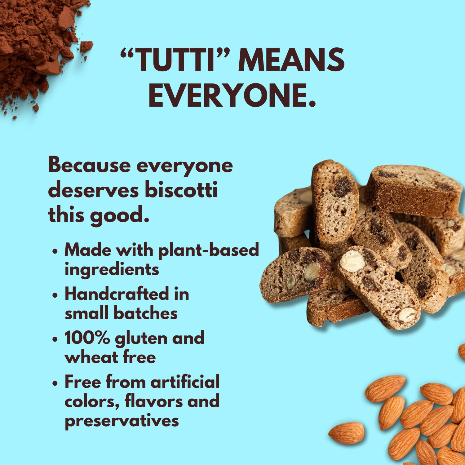 Tutti Gourmet: comparación de tamaño para visualizar porciones y servir