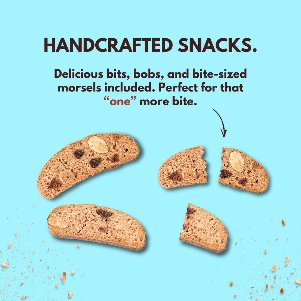 Tutti Gourmet: biscotti servida en reunión de oficina como snack sofisticado