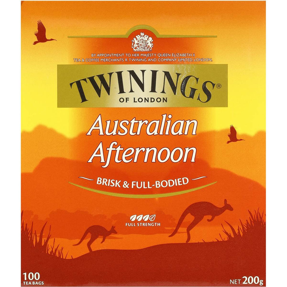 Twinings bolsita en primer plano que revela textura y sello de frescura