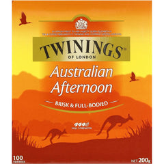 Twinings bolsita en primer plano que revela textura y sello de frescura