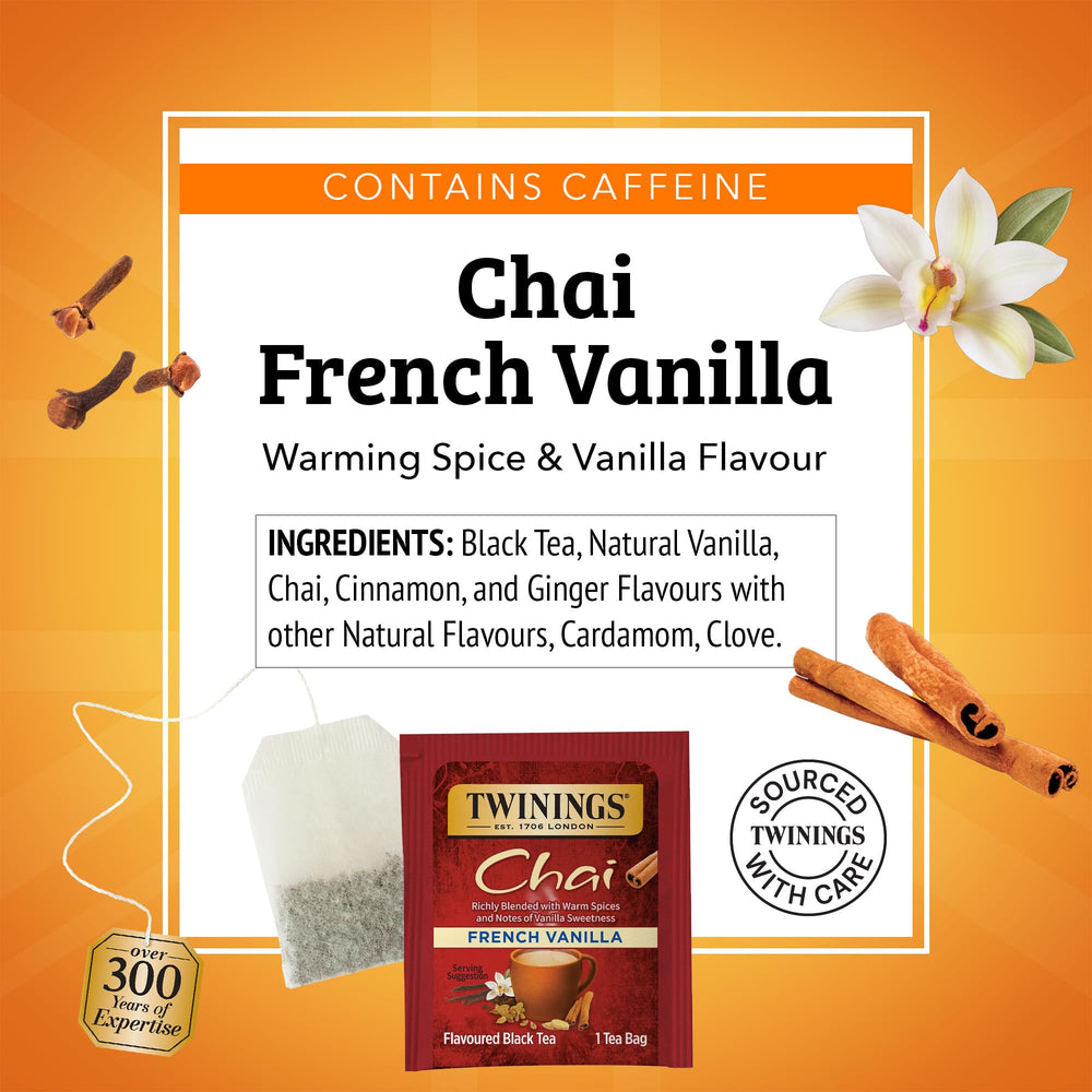 Twinings varias bolsitas desplegadas, facilidad de uso y porciones controladas