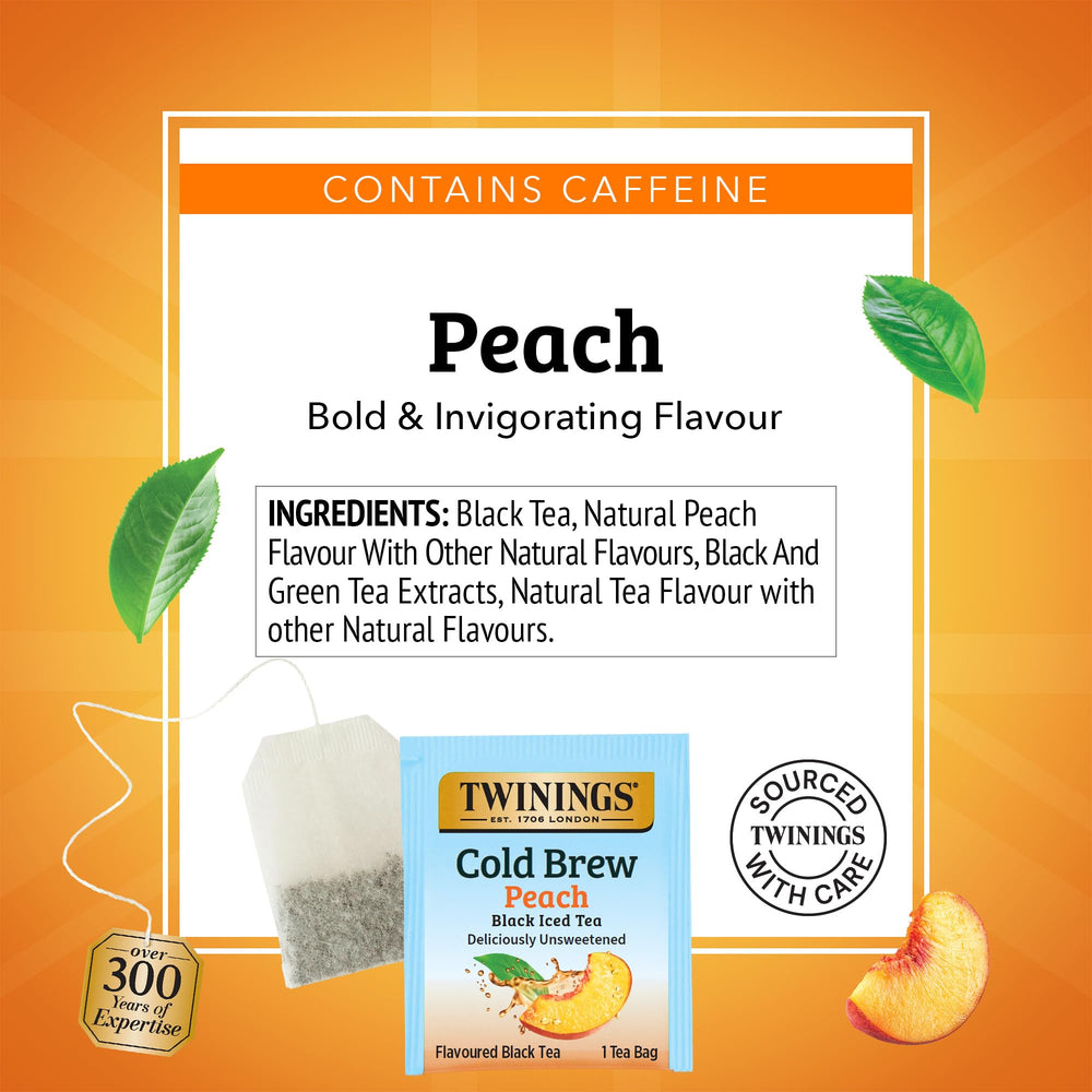 Twinings bebida en mesa al aire libre transmitiendo disfrute y refresco