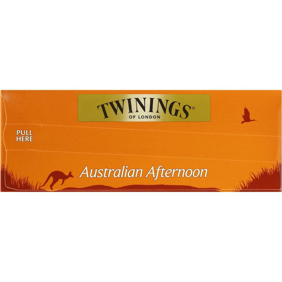 Twinings comparación tamaño bolsita en mano para visualizar porción práctica
