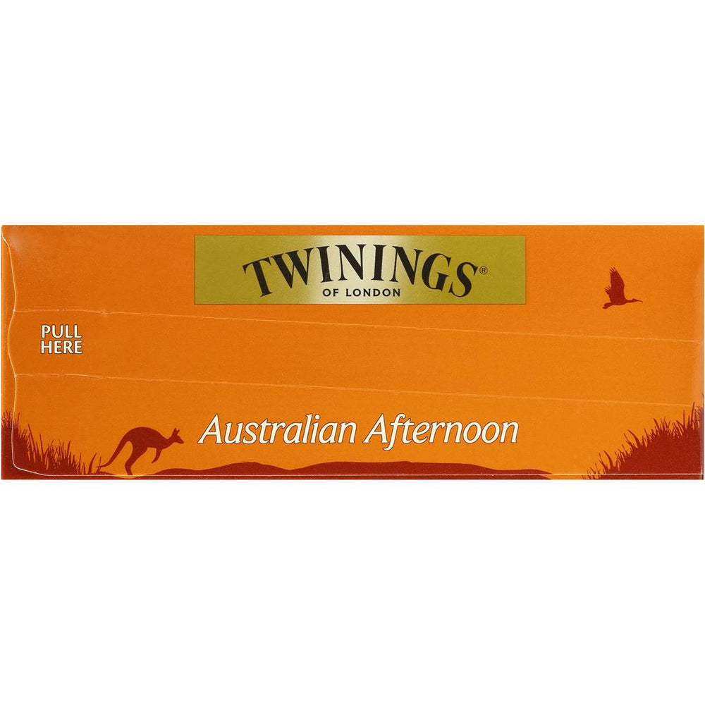 Twinings comparación tamaño bolsita en mano para visualizar porción práctica