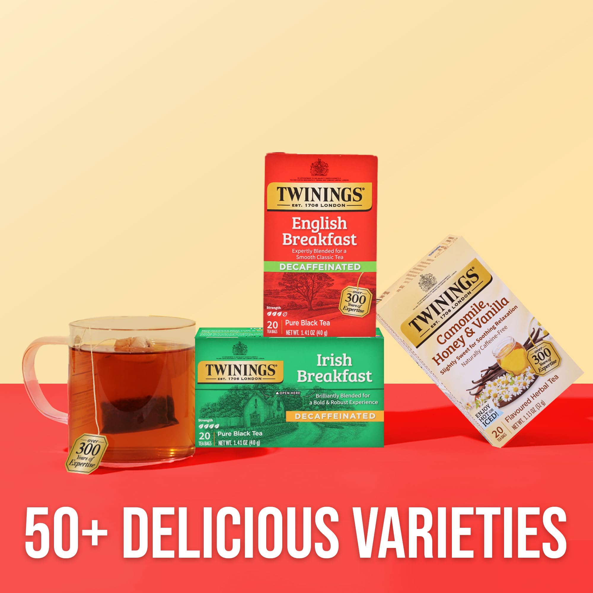 Twinings en escena de desayuno para inspirar consumo diario