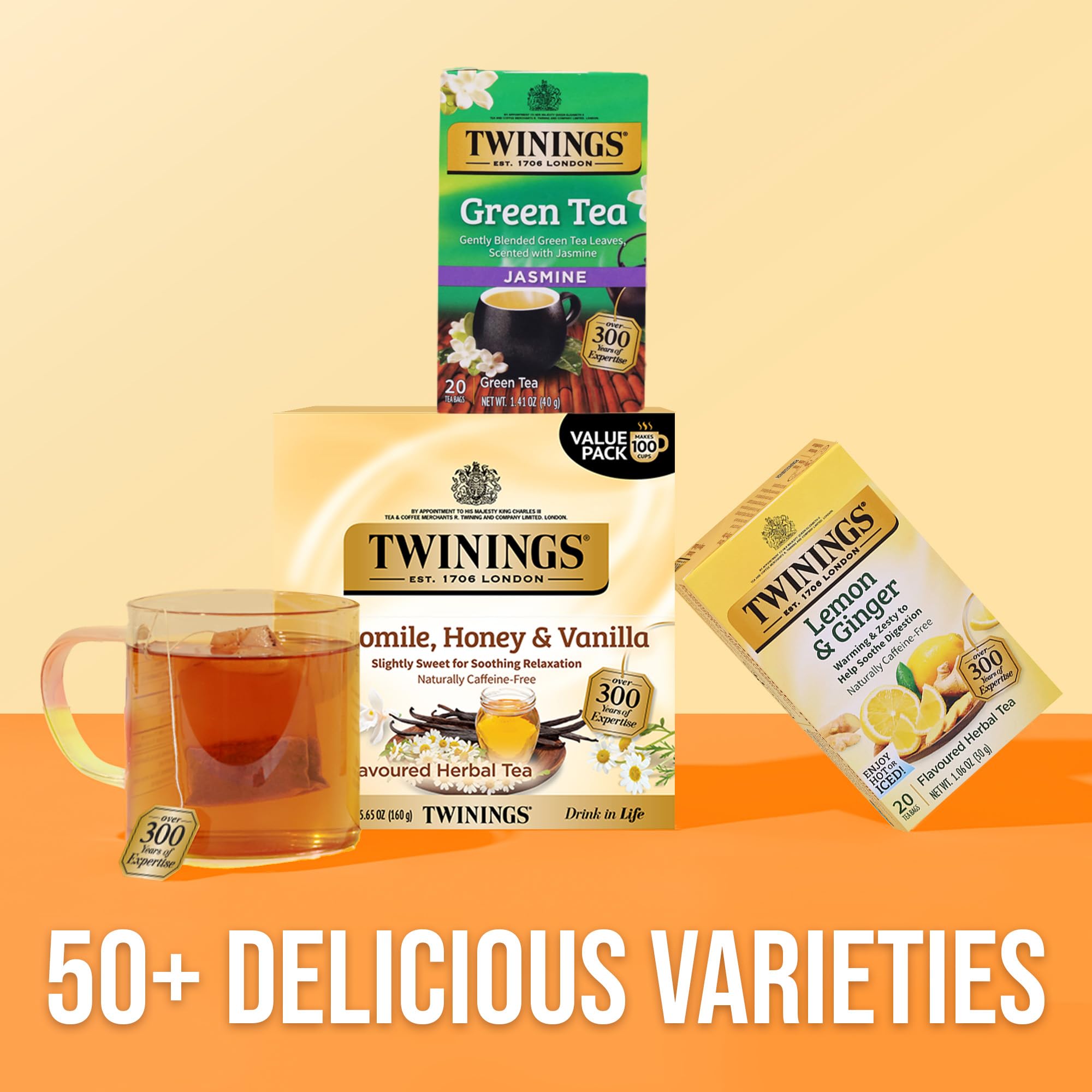 Twinings infusión servida en mesa mostrando uso diario y placer