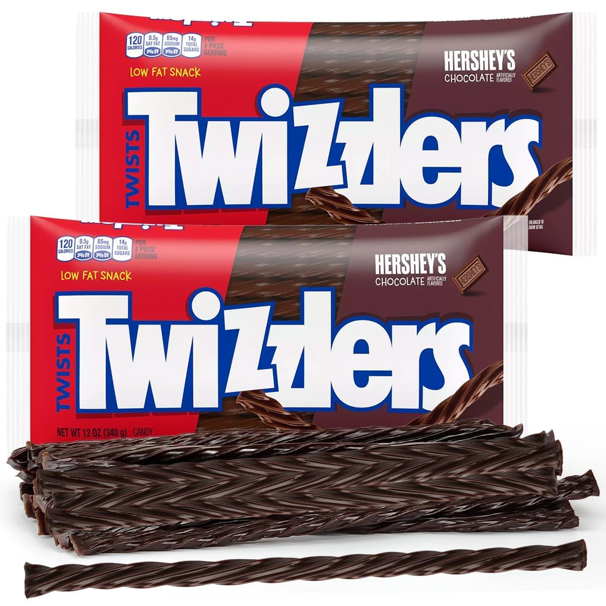 Twizzlers bol lleno con twists listos para servir, Twizzlers perfecto para reuniones