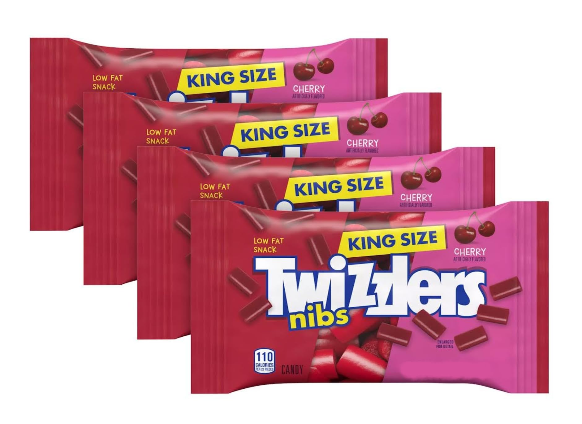 Twizzlers paquete frontal mostrando diseño y aporte práctico