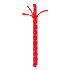 Twizzlers en manos tirando de las hebras mostrando interacción divertida
