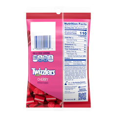 Frasco candy bar con Twizzlers Nibs para fácil acceso y presentación atractiva