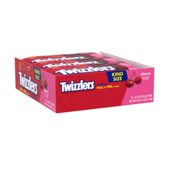 Twizzlers paquete abierto con tiras listas para comer y compartir