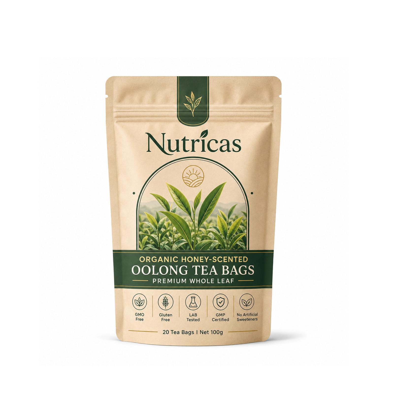 TYDOTT Nutricas paquete frontal mostrando diseño y beneficio práctico