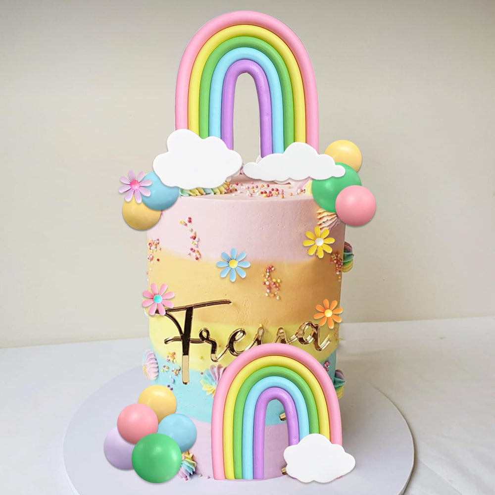 UFROMSKY margaritas colocadas sobre tarta añadiendo estilo boho