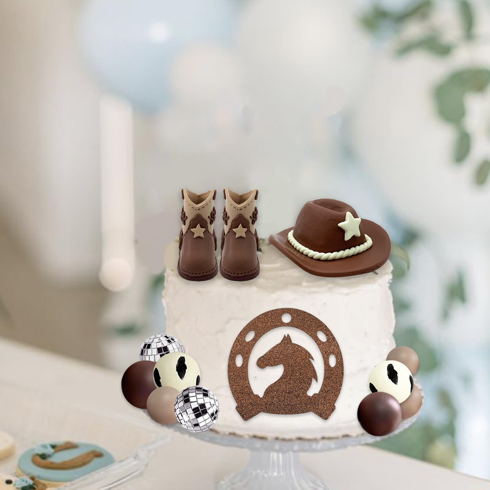 UFROMSKY uso en cupcakes sobre mesa de fiesta para montaje rápido
