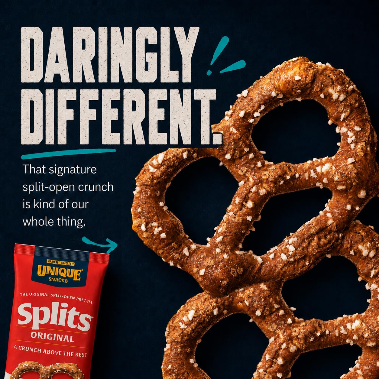 Unique Snacks etiqueta OU Kosher destacando certificación segura