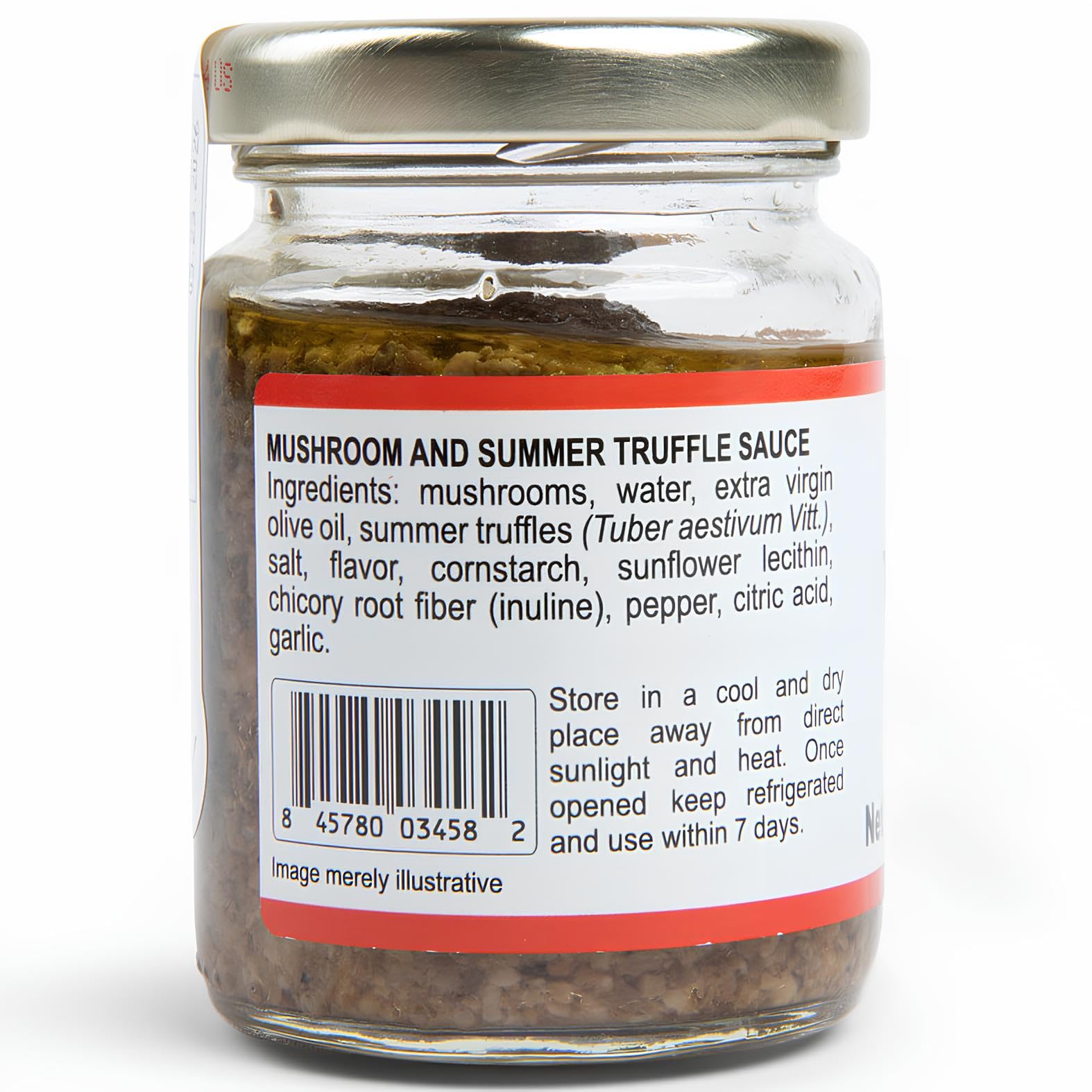 Urbani Truffles salsa mezclada con pasta lista para servir, aporta sabor intenso