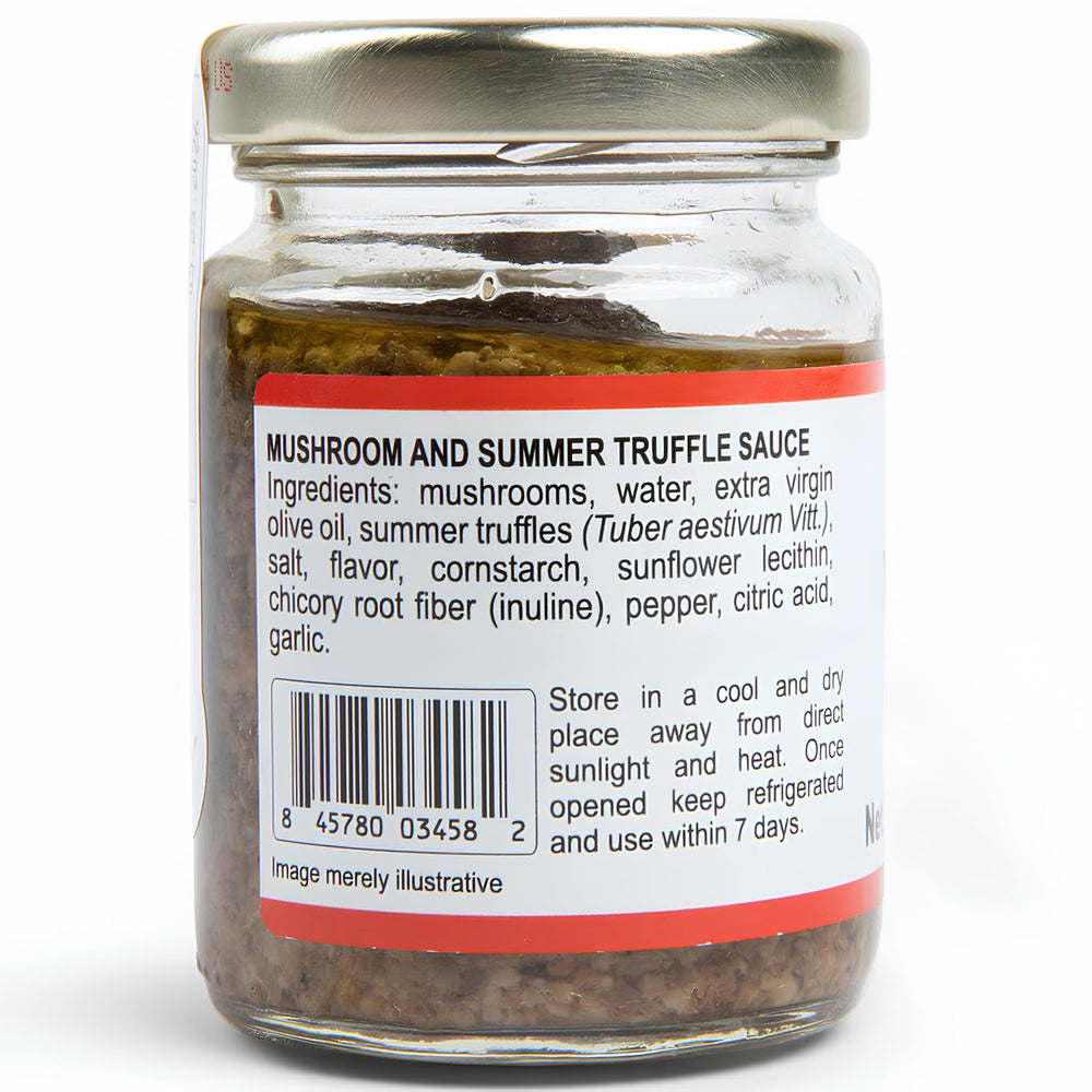 Urbani Truffles salsa mezclada con pasta lista para servir, aporta sabor intenso
